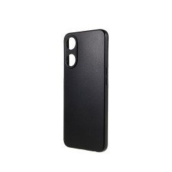 Capa de Silicone com Moldura de Câmera para Oppo A58 5g Preto Capa de Silicone com Moldura de Câmera para Oppo A58 5g Preto